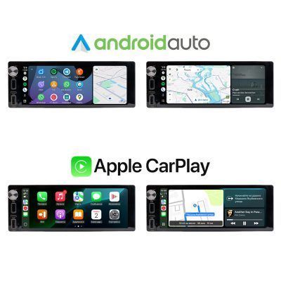 Магнітола 1DIN Phantom MPA-6800 6.8" Android 11, 2/64 ГБ, 4 ядра, GPS, CarPlay, Android Auto 000001734 фото