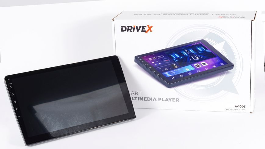 Магнітола 10 дюймів DriveX A-1003 2/32 ГБ, 4 ядра, QLED, Android 10, Bluetooth, GPS, CarPlay, Android Auto 000001789 фото