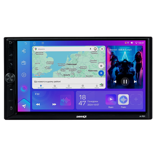 Магнітола 2DIN 7 дюймів DriveX A-703 2/32 ГБ, 4 ядра, QLED, Android 10, Bluetooth, GPS, CarPlay, Android Auto 000001796 фото