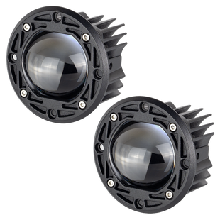 DriveX WL FOG-09 7.7x6.3cm 15W 12-80V 3000K/6000K STM протитуманні світлодіодні лінзи 000001993 фото