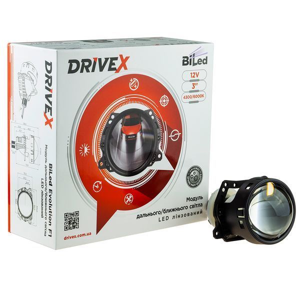 DriveX BiLED Evolution F1 4300K светодиодные линзы 000000817 фото