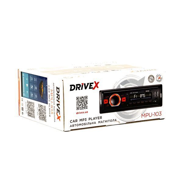 DriveX MPU-103 бездисковий MP3 програвач 000001445 фото