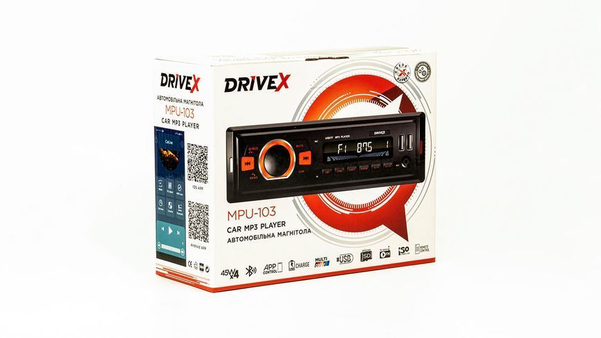 DriveX MPU-103 бездисковий MP3 програвач 000001445 фото