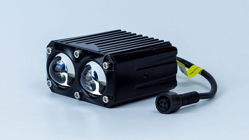 DriveX WL MT-08 H/L Dual 45W 3000K/6000K 12-80V комплект світлодіодних фар з лінзою 000001504 фото