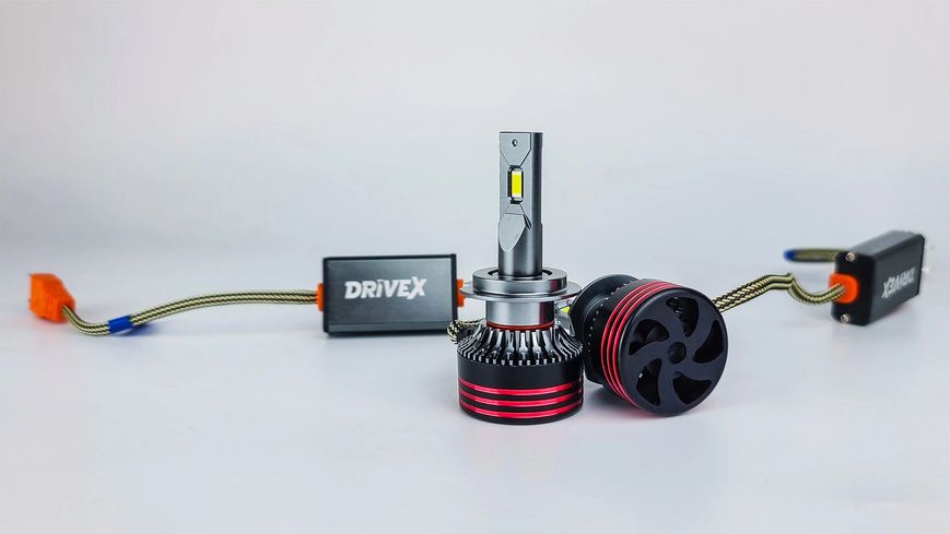 DriveX FE-01 H7 57W CAN 9-16V 6000K LED світлодіодні лампи 000001286 фото