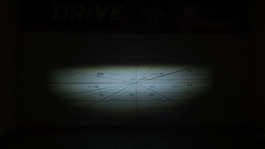 DriveX WL MT-08 H/L Dual 45W 3000K/6000K 12-80V комплект світлодіодних фар з лінзою 000001504 фото