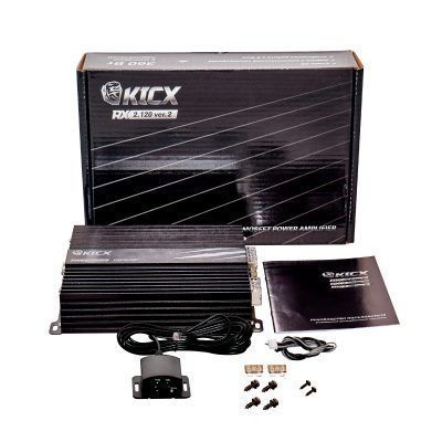 Kicx RX 2.120 ver.2 двоканальний автомобільний підсилювач 000001749 фото
