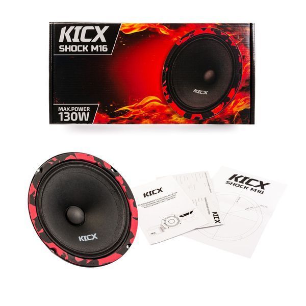 Kicx Shock М16 среднечастотная акустика автомобильная 000002090 фото