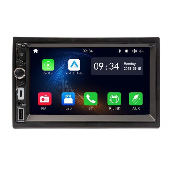 Магнитола 2DIN Phantom DVX-735 СР 7 дюймов, Bluetooth 000001940 фото