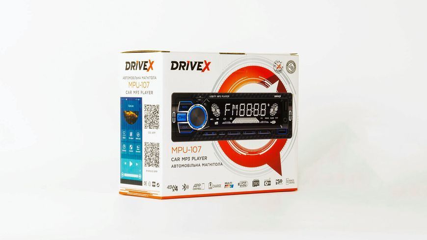 DriveX MPU-107 бездисковий MP3 програвач 000001447 фото