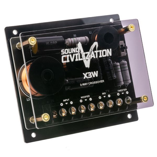Комплект 3-полосних кроссоверов Kicx Sound Civilization X3W 000002092 фото