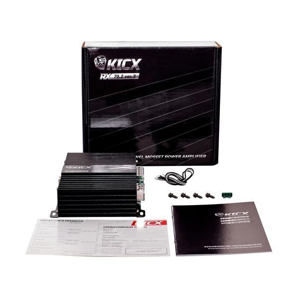 Kicx RX 70.2 ver.2 двухканальный усилитель 000001449 фото