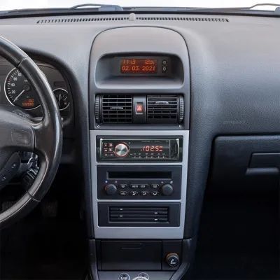 Автомагнітола PHANTOM MP-202R BT Bluetooth, USB, FM, AUX, мультипідсвітка 000001805 фото