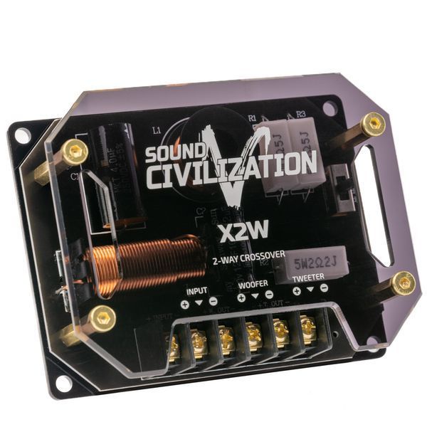 Комплект 2 смугових кросоверів Kicx Sound Civilization X2W 000002093 фото