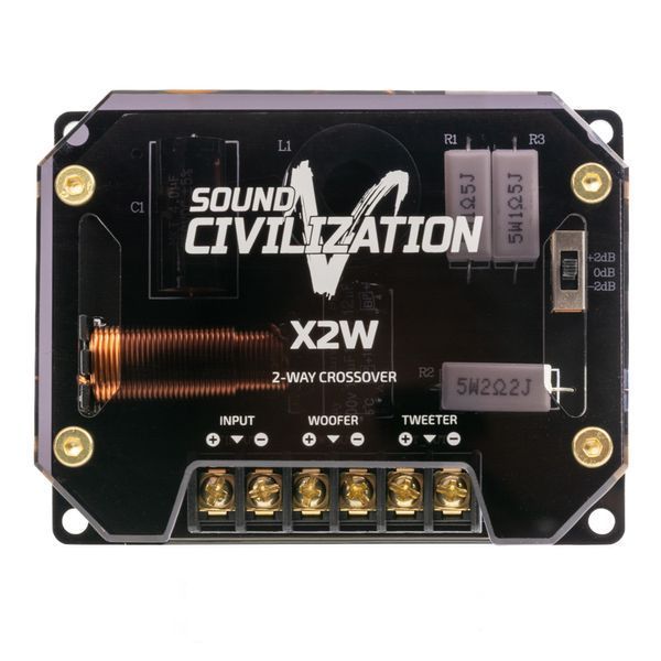 Комплект 2 смугових кросоверів Kicx Sound Civilization X2W 000002093 фото