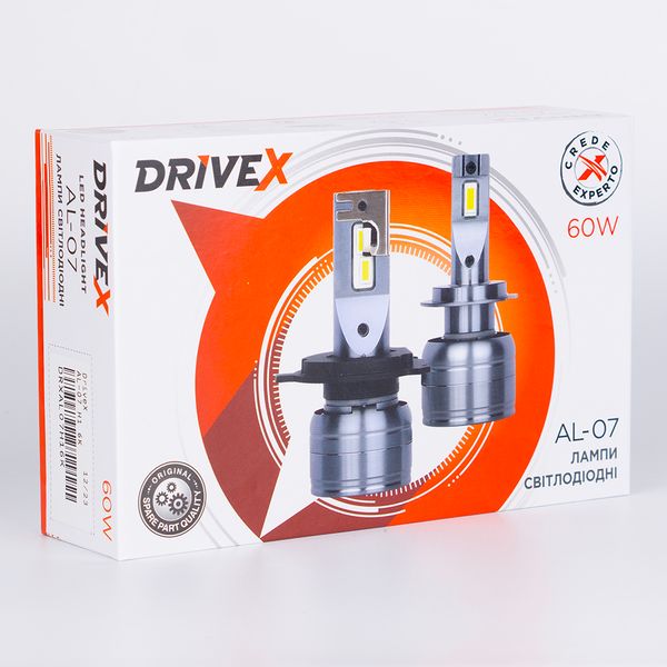 DriveX AL-07 H4 6000K LED світлодіодні лампи 000000742 фото