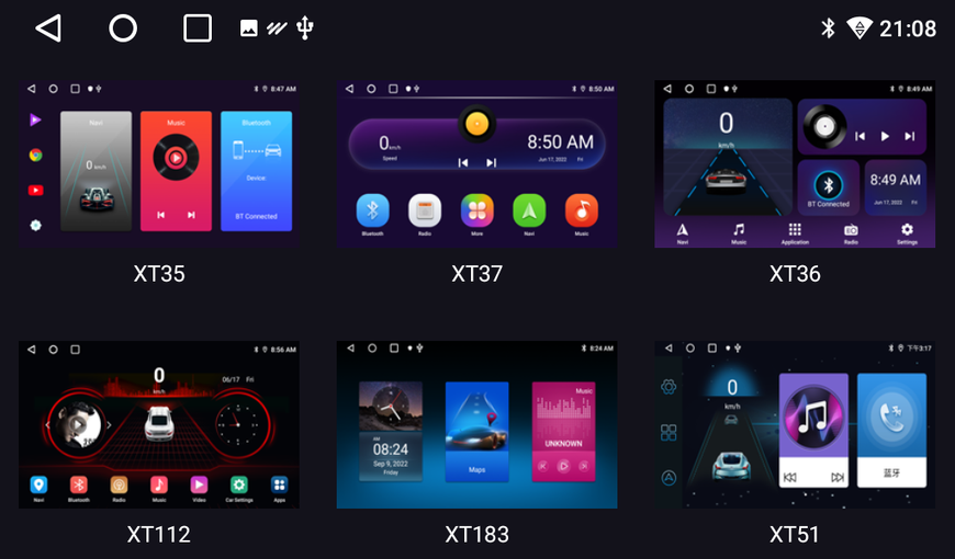 DriveX UN4 AND 9 дюймів Android мультимедійний центр 000001145 фото