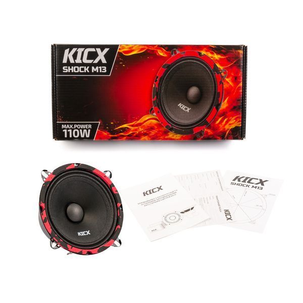 Kicx Shock M13 cередньочастотна акустика автомобільна 000002089 фото