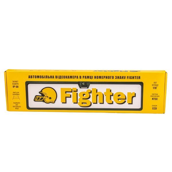 Fighter FC-103 CVBS універсальна камера переднього/заднього огляду в рамці номерного знаку 000000967 фото