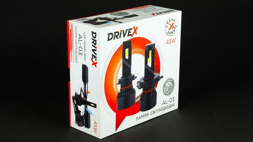 DriveX AL-03 H15 6000K LED світлодіодні лампи 000000732 фото