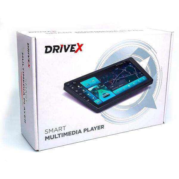 DriveX UA-05 10" 2/32Gb 4-core QLED 1200x720 CarPlay Android Auto магнітола 10 дюймів 000001378 фото