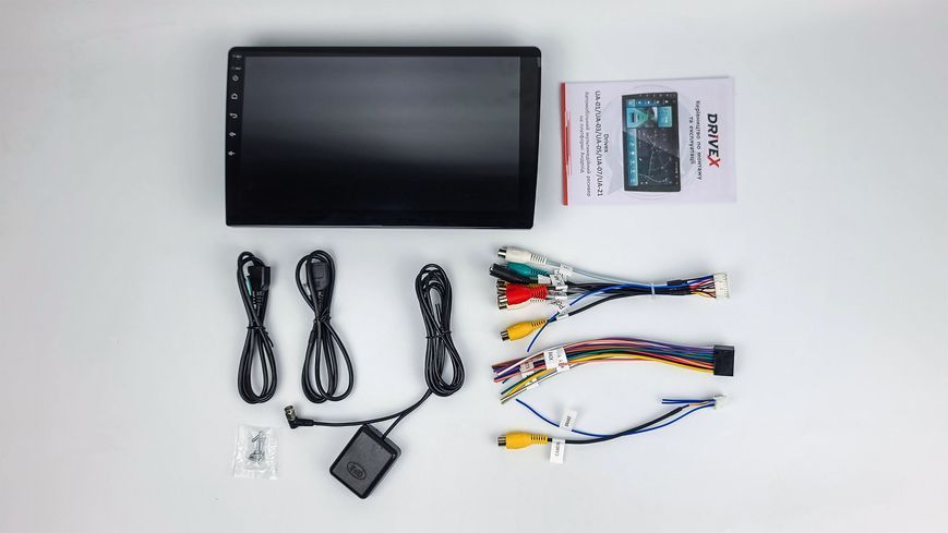 Магнитола 10 дюймов DriveX UA-05 QLED, Android 12, 2/32 ГБ, 4 ядра, Bluetooth, GPS, CarPlay, Android Auto 000001378 фото