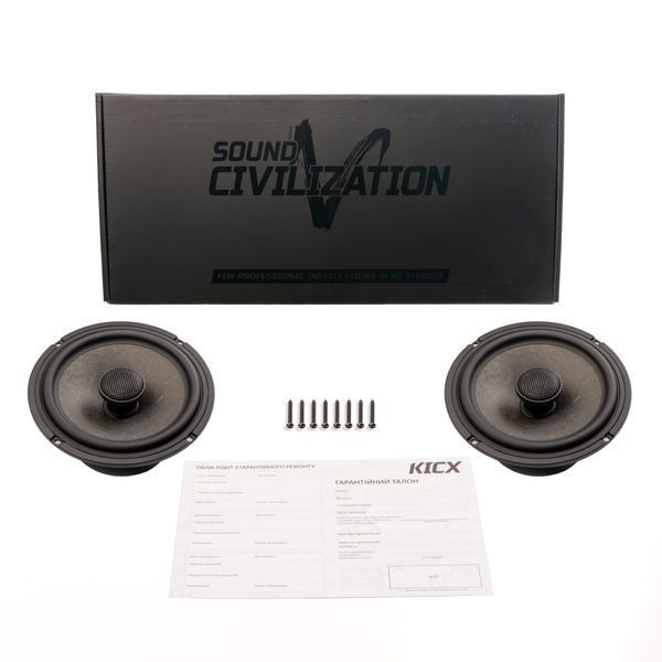 Kicx Sound Civilization MS 622 коаксіальна акустика автомобільна 000002094 фото