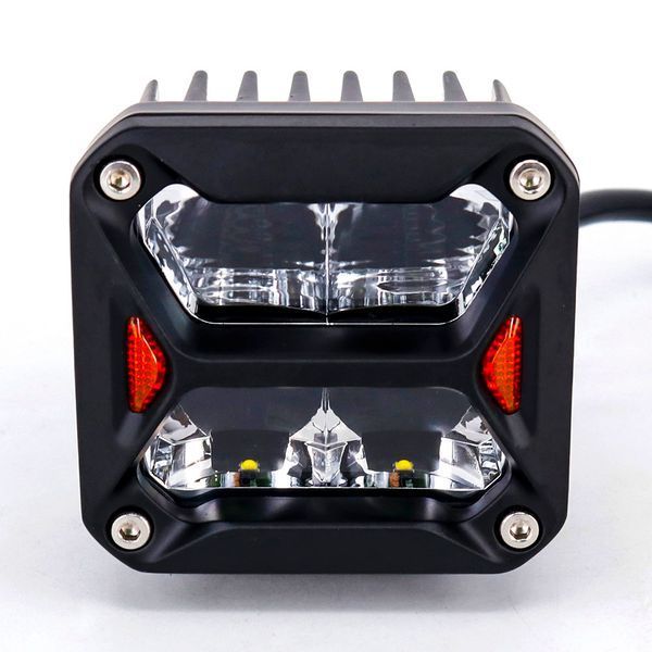 DriveX WL SQ-105 DLX 3 дюйма DB+DRL 4L-20W OSR LED фара робочого світла 000000894 фото