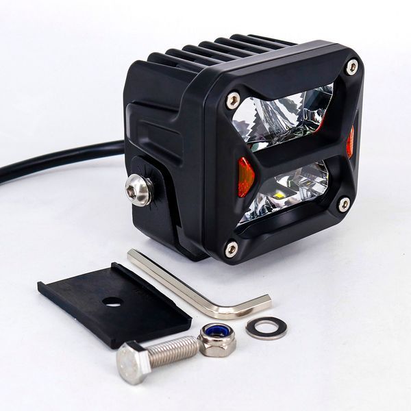 DriveX WL SQ-105 DLX 3 дюйма DB+DRL 4L-20W OSR LED фара робочого світла 000000894 фото
