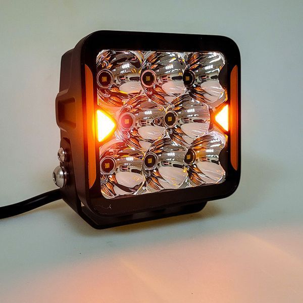 DriveX WL SQ-109 DLX 4 дюйма SP+DRL 8L-40W OSR LED фара робочого світла 000000898 фото