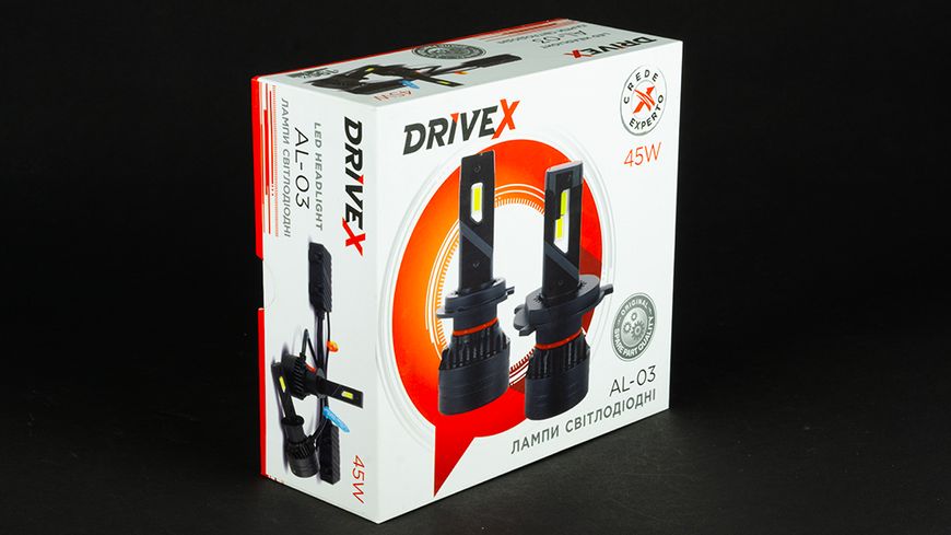 DriveX AL-03 HB3(9005) 6000K LED світлодіодні лампи 000000736 фото