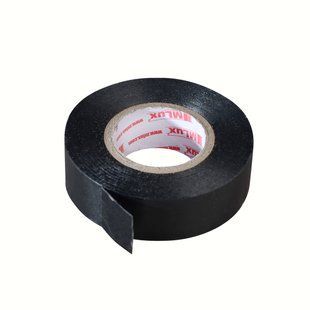 Изоляционная лента MLux BASE 19 мм x 20 ярдов черная 000000181 фото