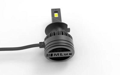 MLux Black Line H7 H18 5000K 55Вт LED світлодіодні лампи 000000038 фото