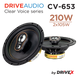 DriveX CV-653 акустика автомобильная 000001921 фото 1