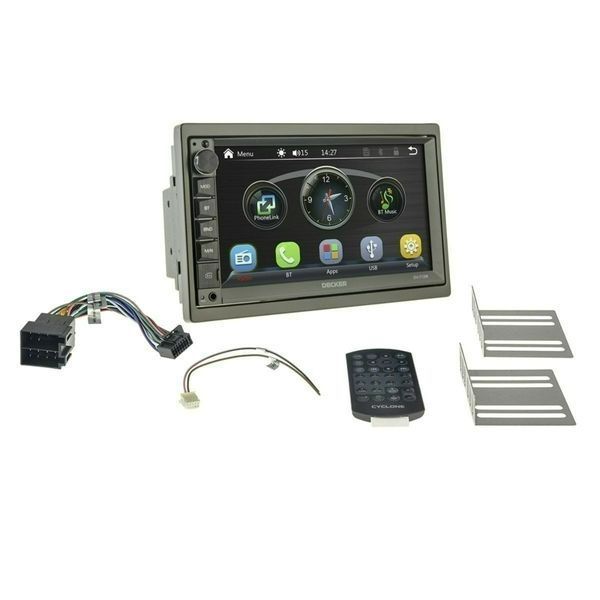Магнітола 2DIN Decker DV-712W СРL 7 дюймів, Bluetooth, Car Play 000002032 фото
