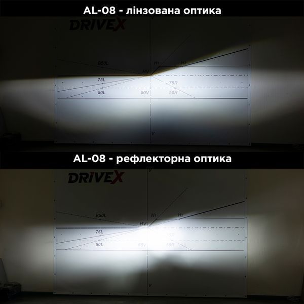 DriveX AL-08 HB4 9006 6000K LED светодиодные лампы 000000757 фото