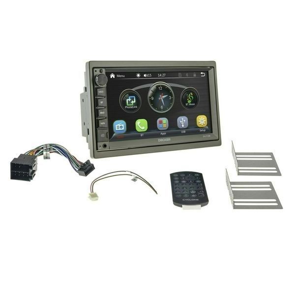 Магнітола 2DIN Decker DV-712W СРL 7 дюймів, Bluetooth, Car Play 000002032 фото