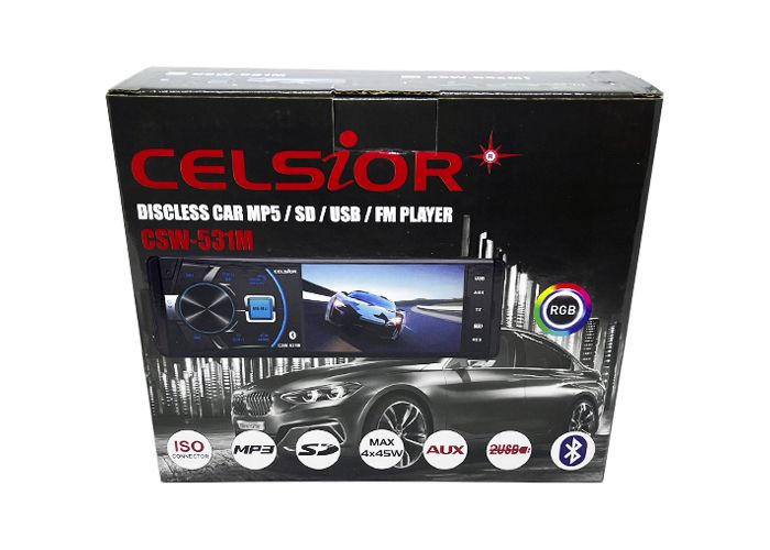 Celsior CSW-531M 4" MP5 бездисковый проигрыватель с монитором 000001211 фото
