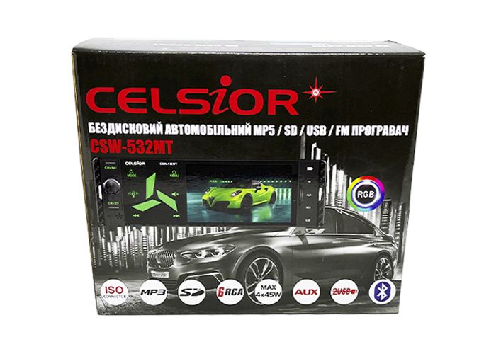 Celsior CSW-532MT 4" MP5 бездисковый проигрыватель с монитором 000001212 фото