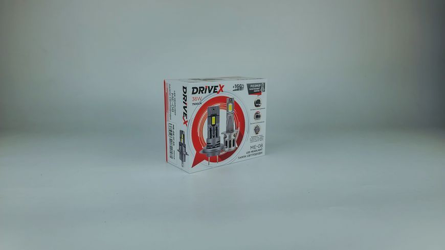 DriveX ME-08 H7 36W 6000K светодиодные лампы 000001406 фото