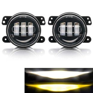 Лідер 4 дюйма 45W W/Y Double color протитуманні фари 000001277 фото