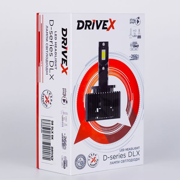 DriveX D5 DLX series NEW світлодіодні лампи 000000663 фото