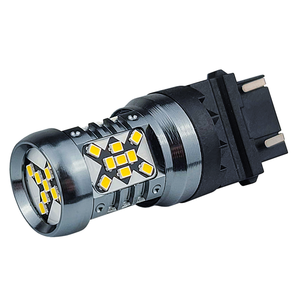 DriveX Glow X1 T25(2) 12-24V 10W CAN 1200Lm 3157/P27/7W світлодіод 000001256 фото