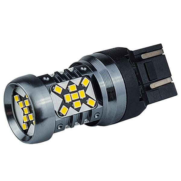 Світлодіодна LED лампа DriveX Glow X1 T20(2) 12-24V 10W CAN 1200Lm 7443/W21/5W &Oslash;16 мм EU 000001258 фото