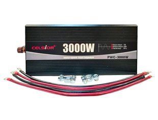 Celsior Invertor 3000w преобразователь напряжения с 12V на 220V с чистой синусоидой 000001424 фото