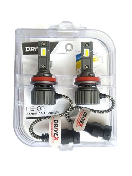 DriveX FE-05 H11 50Вт 9-32V 5500K 11000Lm CAN светодиодные лампы 000001528 фото