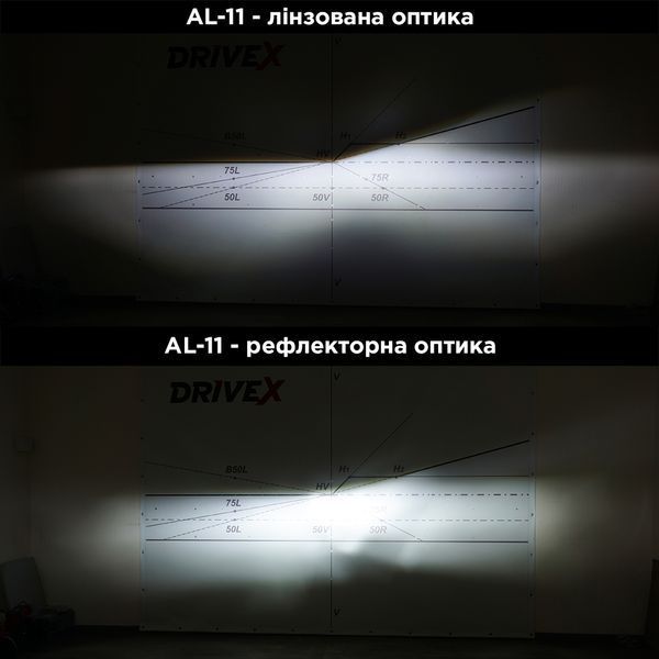 DriveX AL-11 HB4 9006 5.5K 50W CAN 9-16V світлодіодні лампи 000001039 фото