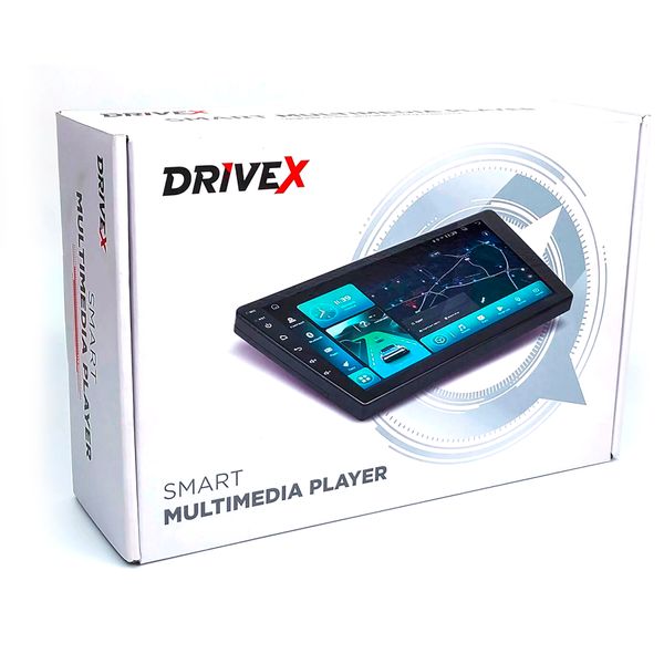 DriveX UA-03 9" 2/32Gb 4-core QLED 1200x720 CarPlay Android Auto магнітола 9 дюймів 000001380 фото