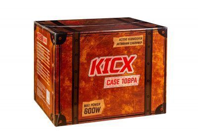 Kicx CASE 10BPA 10 дюймов сабвуфер корпусний активний 000001669 фото
