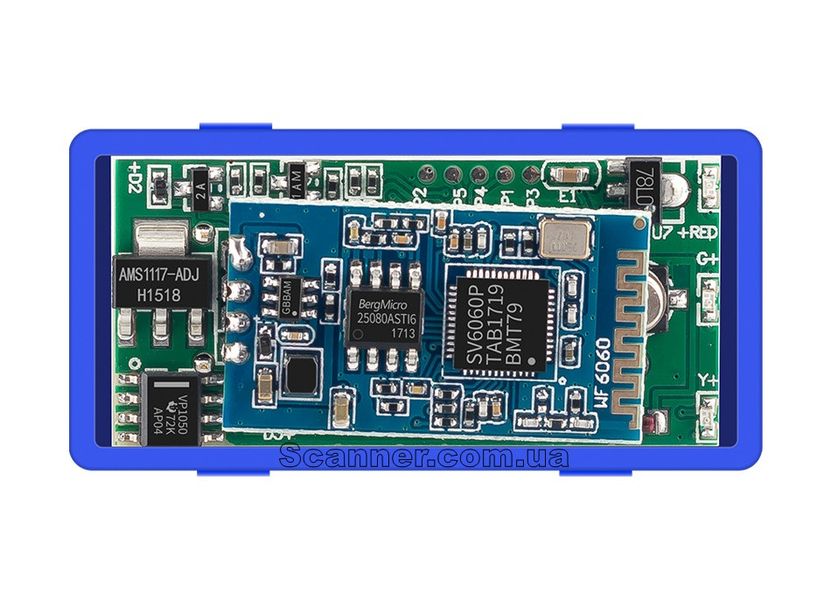 ELM-327 V1.5 WiFi mini Blue 2 плати діагностичний адаптер 000000970 фото